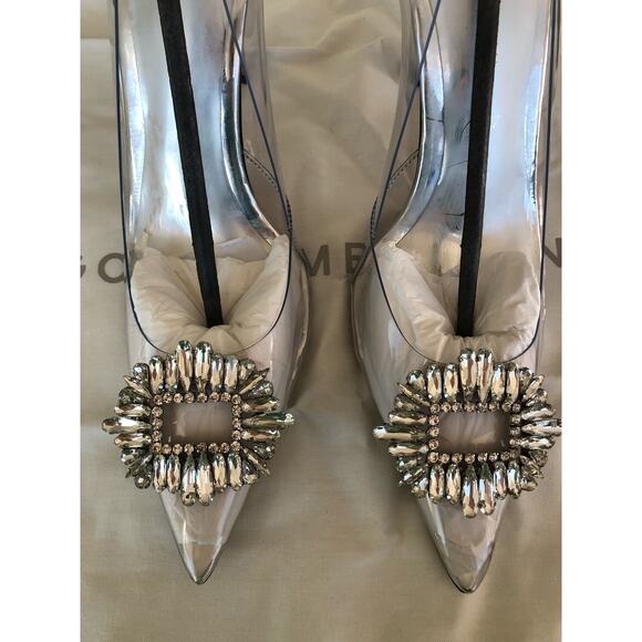 Good American Cinder-F**king-Rella Pump in Glass - 11.5 - Picture 2 of 9